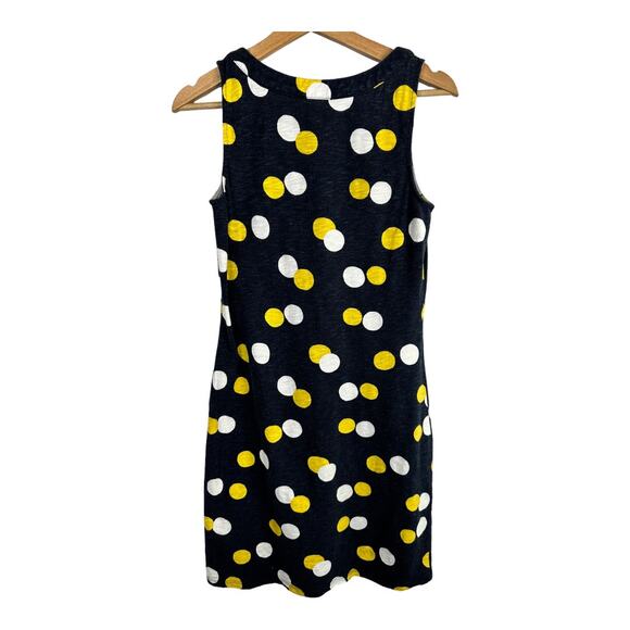 Boden Womens size 4 Tarifa Polka Dot Embroidered Sleeveless Shift Dress Blue - Picture 3 of 11